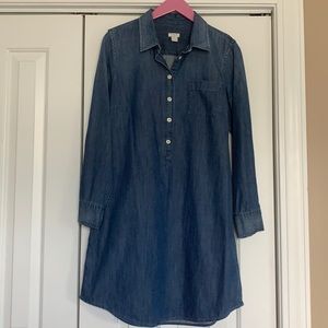 J.Crew Factory Denim Dress